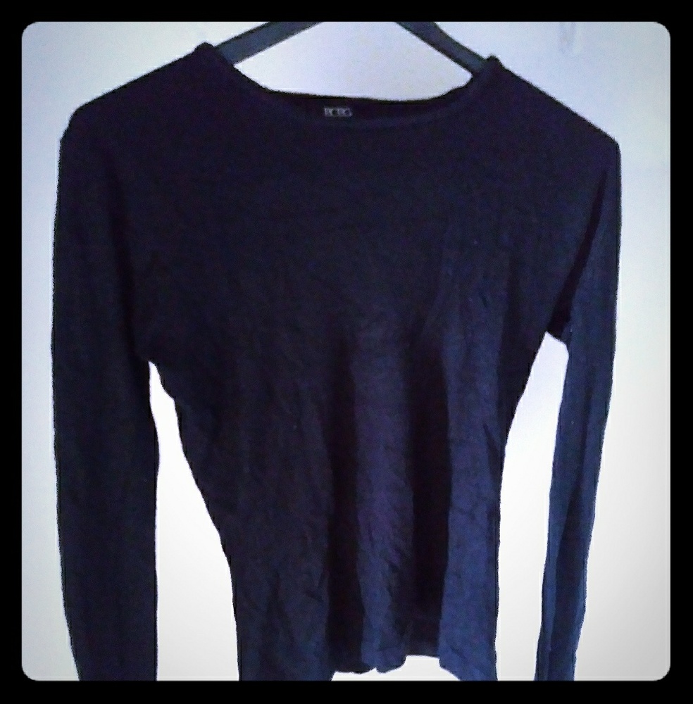 Bcbgmaxazria black womens sweater like new